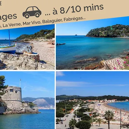 Apartmán La Gioya - Room, Jacuzzi, Baldaquin La Seyne-sur-Mer